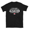 T-shirt Alsacien noir - Je le resterai toujours