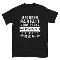 Thumbnail for T-shirt Martinique noir - Parfait Martiniquais v2