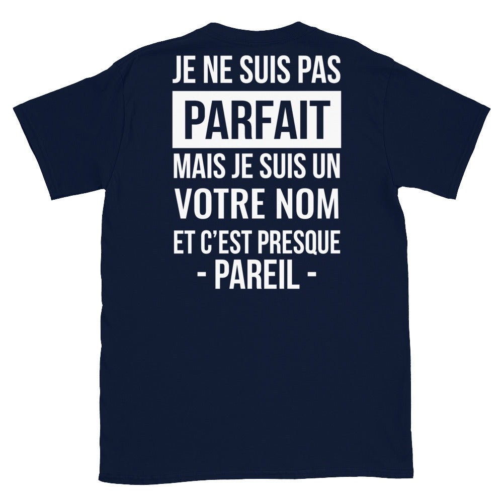 T-shirt Aveyron gris foncé - Je ne suis pas parfait mais je suis un XXX