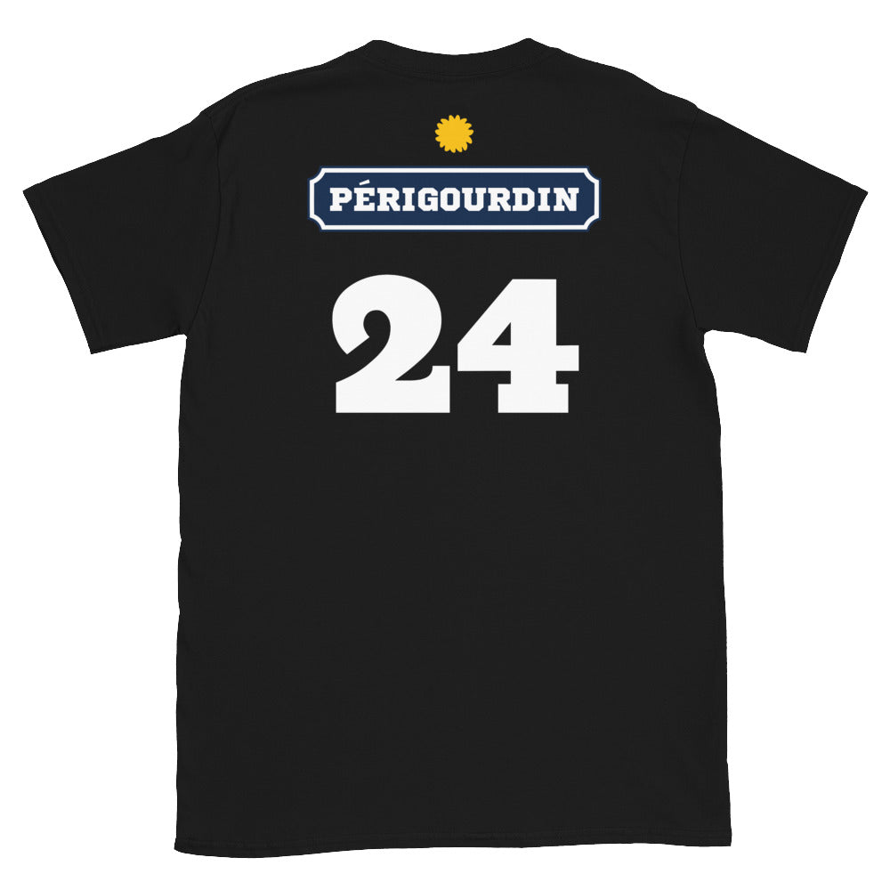 T-shirt Périgord gris foncé chiné - design humoristique sur le Pastis
