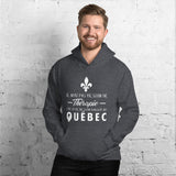 Je n'ai pas besoin de thérapie j'ai juste besoin d'aller au Québec, Canada - Sweatshirt à capuche - Ici & Là - T-shirts & Souvenirs de chez toi