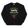 Sweatshirt Portugal noir - Je ne suis pas parfaite mais...