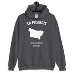 Picardie là où mon histoire commence - Sweatshirt à capuche - Ici & Là - T-shirts & Souvenirs de chez toi