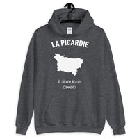 Thumbnail for Sweatshirt Picardie gris foncé - Histoire et fierté locale