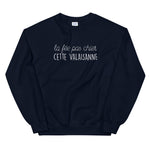 fée pas chier cette Valaisanne - Sweatshirt - Ici & Là - T-shirts & Souvenirs de chez toi