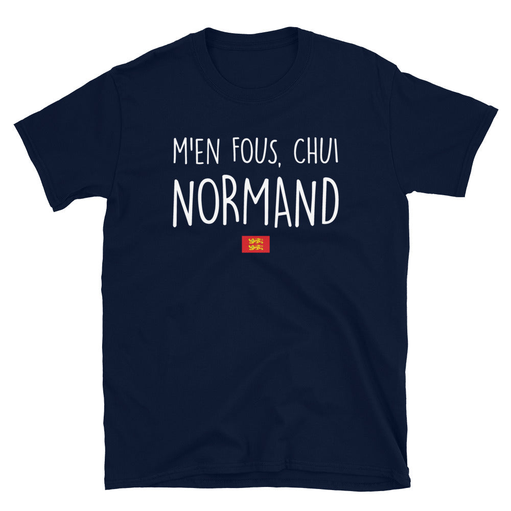 T-shirt Normand gris sport - Normand, m'en fous