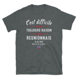 Réunionnais Raison - T-shirt Standard - Ici & Là - T-shirts & Souvenirs de chez toi