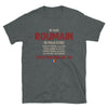 T-shirt Roumain noir - Ça dépend de toi