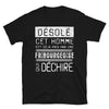 T-shirt Fribourgeoise noir - Désolé ce mec est pris
