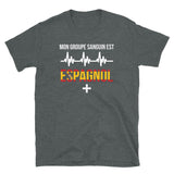 Groupe Sanguin Espagnol Plus - T-shirt Standard - Ici & Là - T-shirts & Souvenirs de chez toi