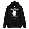 Sweatshirt Allemagne noir - Histoire et confort à la fois