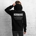 Normand définition humoristique - Sweat à capuche - Ici & Là - T-shirts & Souvenirs de chez toi