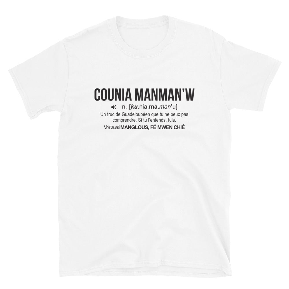 Définition Counia Manman'w Guadeloupe -  T-Shirt standard - Ici & Là - T-shirts & Souvenirs de chez toi