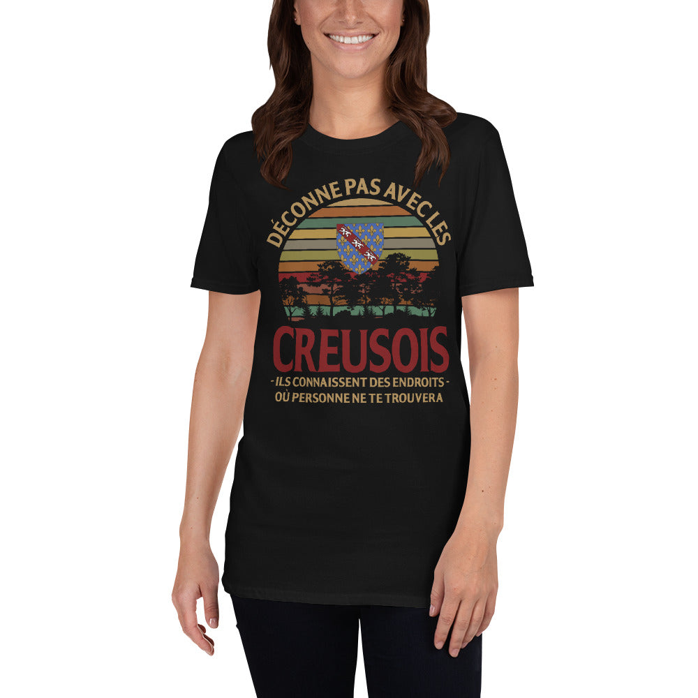 Creusois Endroit - T-shirt Standard - Ici & Là - T-shirts & Souvenirs de chez toi