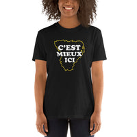 Thumbnail for C'est mieux ici Béarn  - T-shirts Unisexe Standard - Ici & Là - T-shirts & Souvenirs de chez toi