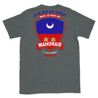 Thumbnail for T-shirt Mahorais bleu marine - Je ne suis pas parfait mais