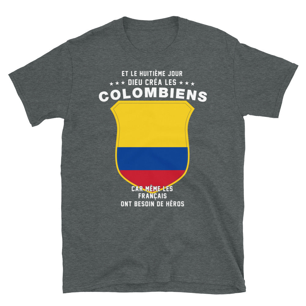 8e-j-colombiens T-shirt Standard - Ici & Là - T-shirts & Souvenirs de chez toi