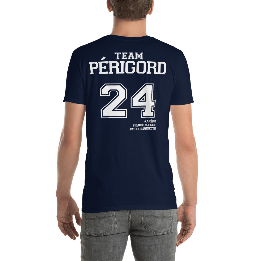 T-shirt Périgord noir dos - Fierté locale avec humour