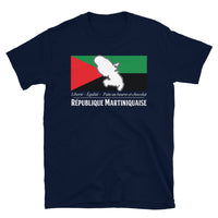 Thumbnail for T-shirt Martinique noir dos - Fierté et confort au quotidien