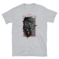 Thumbnail for T-shirt Aveyron gris sport dos - Mafia avec humour