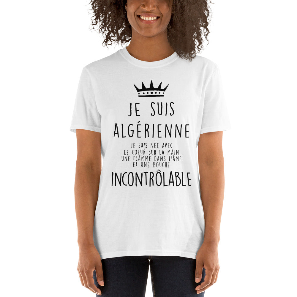 Bouche Algérienne - T-shirts Unisexe Standard - Ici & Là - T-shirts & Souvenirs de chez toi