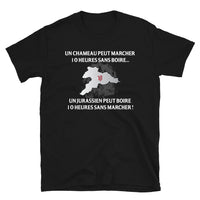 Thumbnail for T-shirt Jurassien noir - 10 heures sans marcher