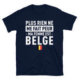 ma-femme-belge T-shirt Standard - Ici & Là - T-shirts & Souvenirs de chez toi