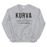 Definition Kurva - Slovaque - Sweatshirt - Ici & Là - T-shirts & Souvenirs de chez toi