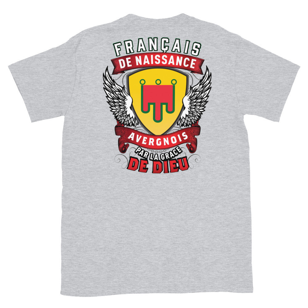 T-shirt Belgique gris sport - Français, Belge, Suisse, Canadien de naissance
