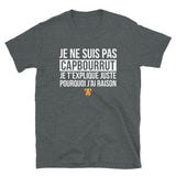 Je ne suis pas Capbourrut - Landais - Landes - 40 - T-shirt Standard - Ici & Là - T-shirts & Souvenirs de chez toi