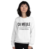 Definition ça meule Bourguignon - Sweatshirt - Ici & Là - T-shirts & Souvenirs de chez toi