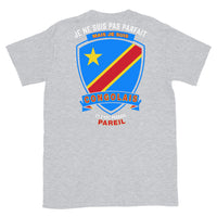 Thumbnail for T-shirt Congo bleu marine dos - Je ne suis pas parfait mais