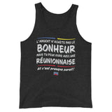 Argent, Bonheure Réunionnaise - Débardeur Premium Shirt - Ici & Là - T-shirts & Souvenirs de chez toi