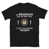 T-shirt Béarn noir - Le gars qui ne boit pas c'est un espion