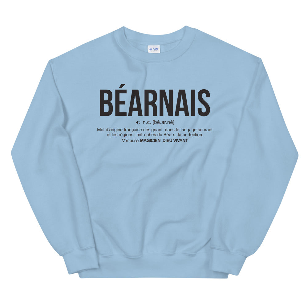 Béarnais définition drôle - Sweatshirt - Ici & Là - T-shirts & Souvenirs de chez toi