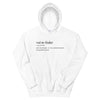 Sweatshirt Portugal blanc - Définition drôle Vai te foder