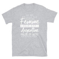 Thumbnail for Ne me drague pas ma femme est Argentine - T-shirt Standard - Ici & Là - T-shirts & Souvenirs de chez toi