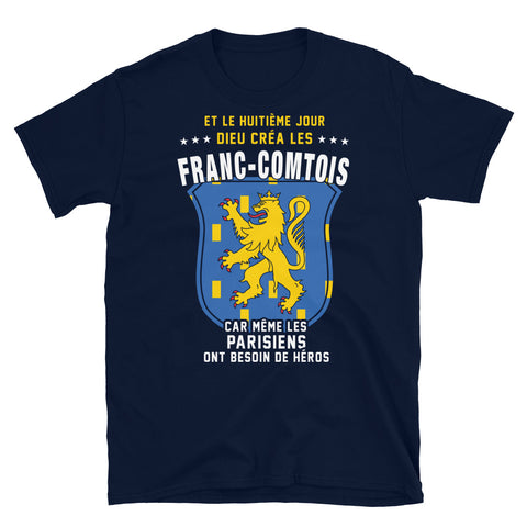 8e-jour-FRANC-COMPTOIS-v2 T-shirt Standard - Ici & Là - T-shirts & Souvenirs de chez toi