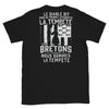 T-shirt Bretagne noir - Les Bretons, nous sommes la tempête