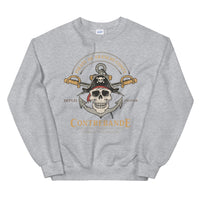 Thumbnail for Sweatshirt Franche-Comté gris sport - Fierté des Pirates Locaux