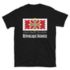 T-shirt Aude noir - Liberté égalité chocolatine