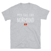 Thumbnail for T-shirt Normand bleu marine dos - Normand, m'en fous