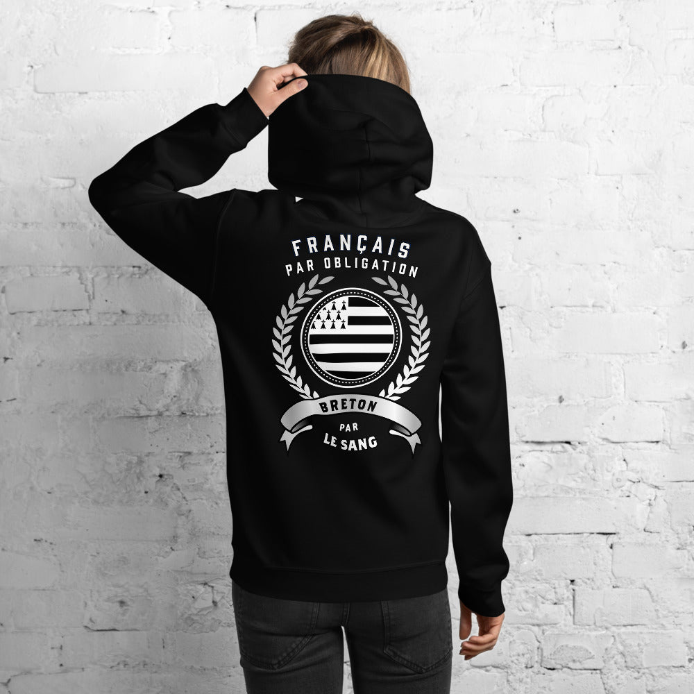 Breton Par le Sang - Sweatshirt à capuche - Ici & Là - T-shirts & Souvenirs de chez toi