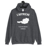Autriche là où mon histoire commence - Sweatshirt à capuche - Ici & Là - T-shirts & Souvenirs de chez toi