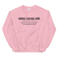 Thumbnail for Vindieu, chui mal gôné Bourgogne - Sweatshirt - Ici & Là - T-shirts & Souvenirs de chez toi