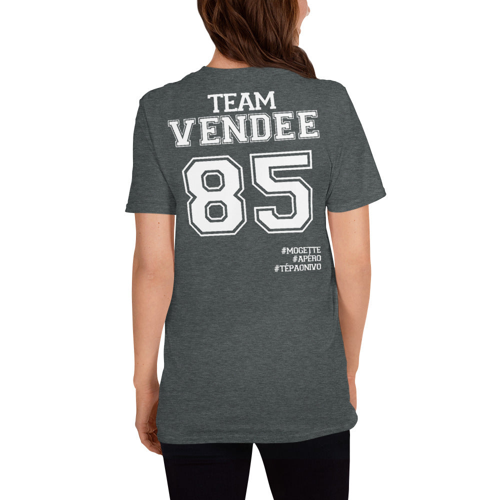 T-shirt Vendée bleu marine - Fierté locale et confort durable