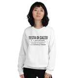 Testa Di Cazzo - Italie - Sweatshirt - Ici & Là - T-shirts & Souvenirs de chez toi