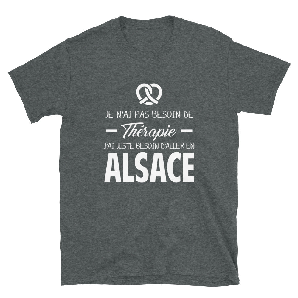 Thérapie Alsace - T-shirts Unisexe Standard - Ici & Là - T-shirts & Souvenirs de chez toi