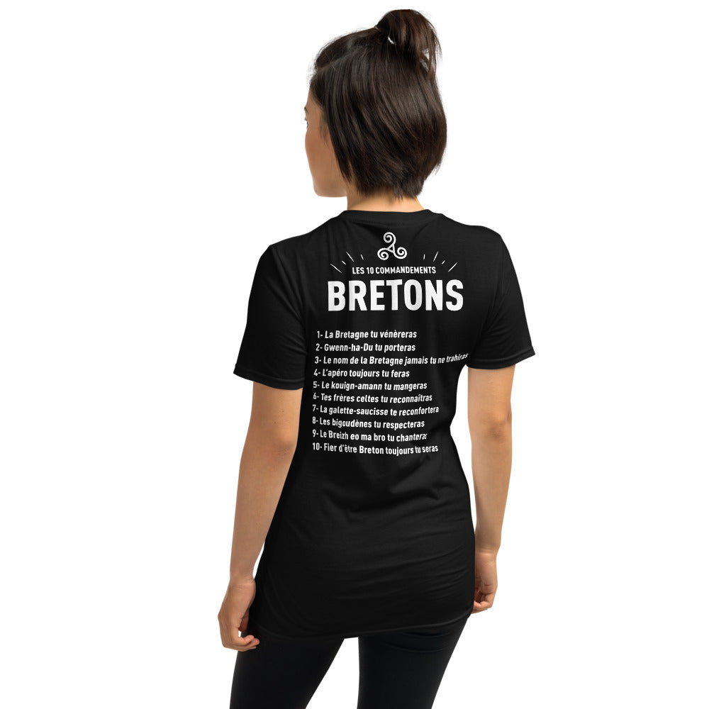 Commandements Bretons - T-shirts Unisexe Standard - Ici & Là - T-shirts & Souvenirs de chez toi