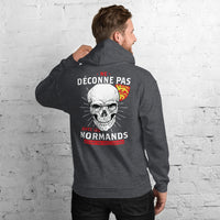 Thumbnail for Sweatshirt Normands rouge - Ne déconnez pas, ils sont fous !